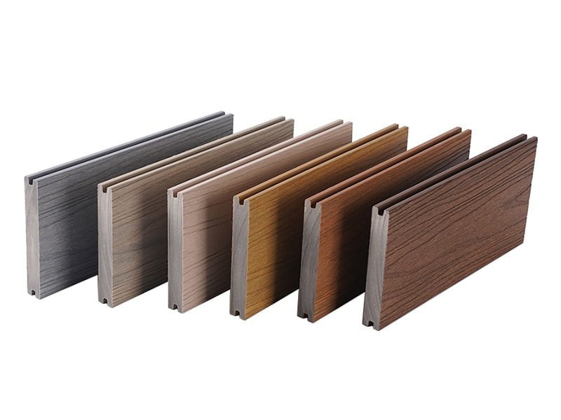 WPC DECKING co extrusion