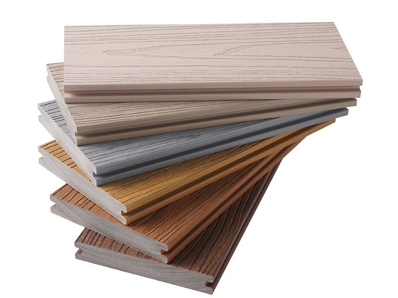 WPC DECKING co extrusion