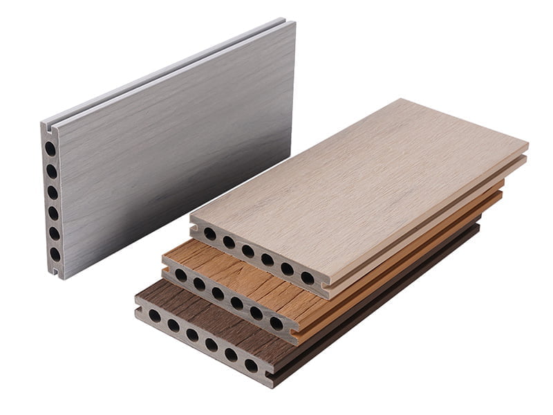 WPC DECKING co extrusion