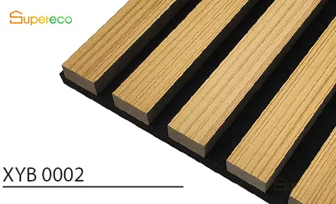 wood acoustic slat wall panel wooden strips XYB 0002