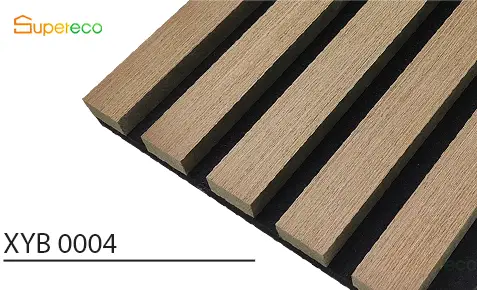 wood acoustic slat wall panel wooden strips XYB 0004