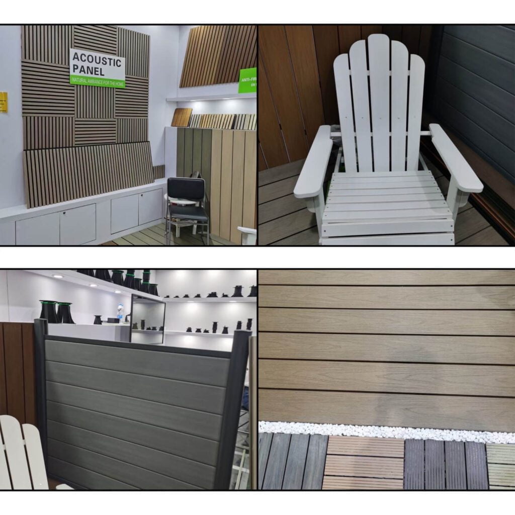 wpc decking wpc fence DIY tiles WPC wall cladding