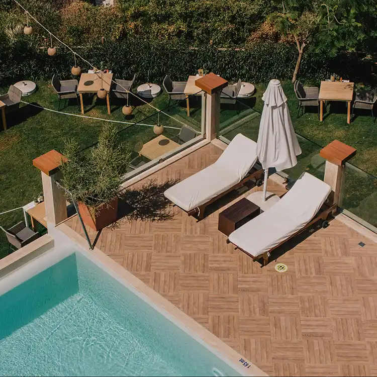 WPC Decking DIY Tiles