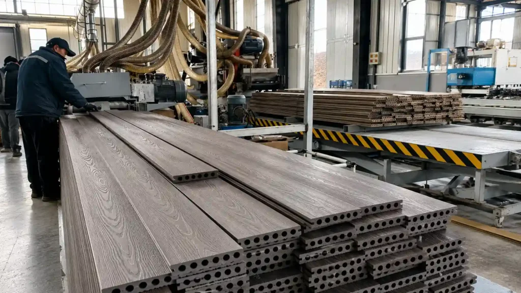 A professional WPC decking manufacturer offering custom colors & wood grain finishes, plus tailored lengths, widths & thicknesses for large-scale commercial projects.