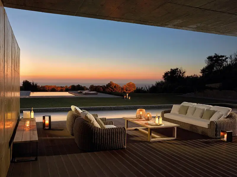 Realistic wood look capped composite decking for premium outdoor projects