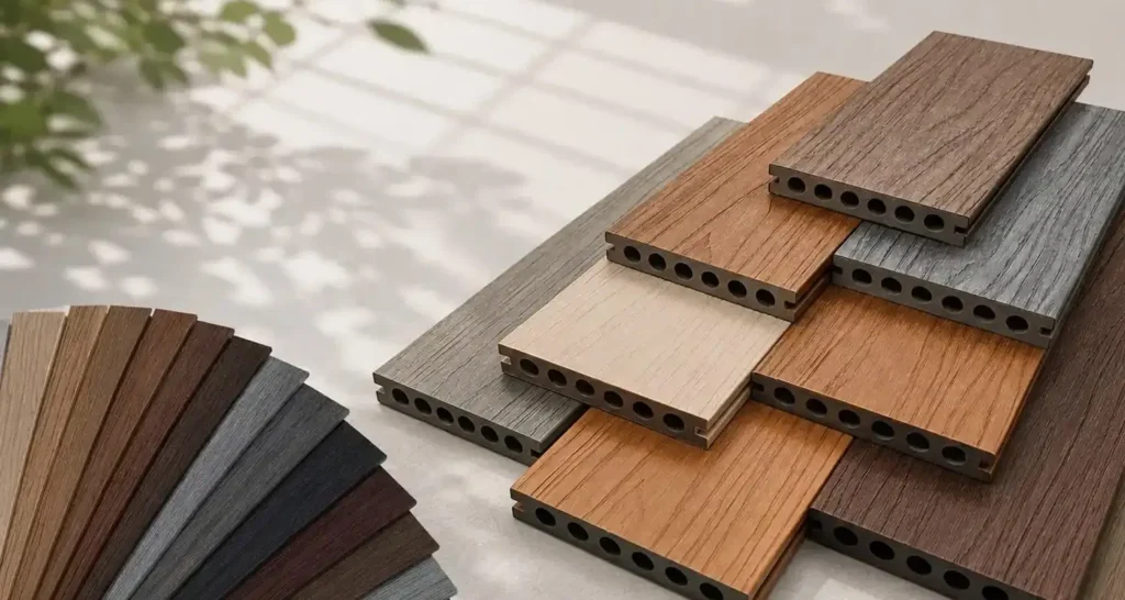 Custom color development for OEM composite decking