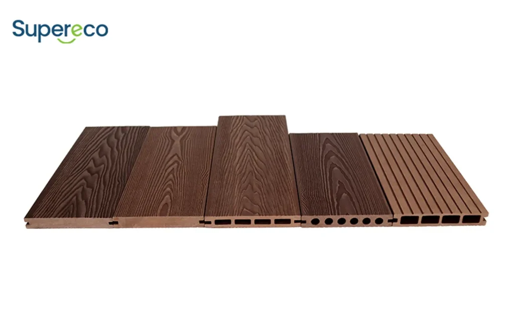 Solid hollow and M-Type composite decking profile structures