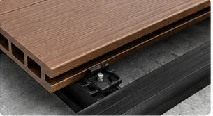 Composite decking edge trims and end caps for clean finishing
